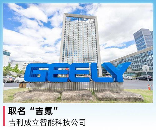 吉利集團成立智能科技公司“吉氪”，聚焦前沿技術(shù)開發(fā)